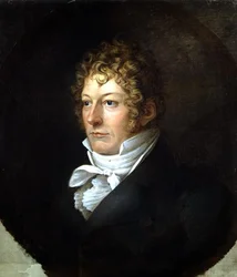 Porträtt av Johann Philipp Peterson (f. 1752) 1809